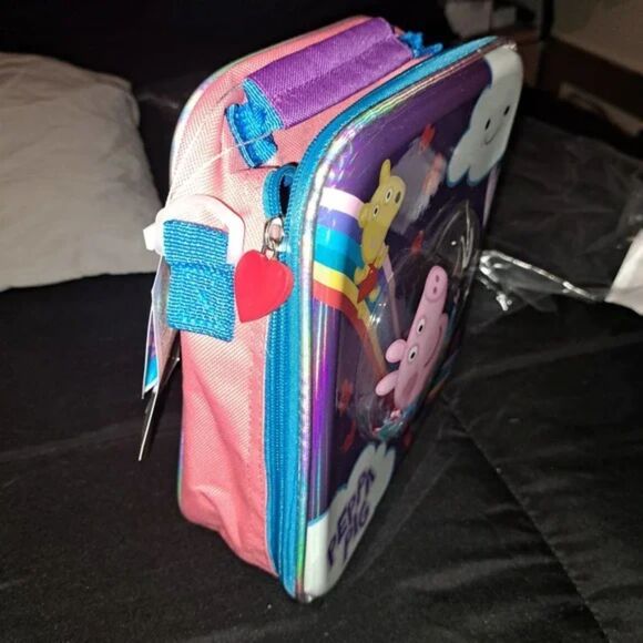 NWT- Peppa Pig Lunch Bag - Tote - Purse or accessories Holder - Picture 4 of 7